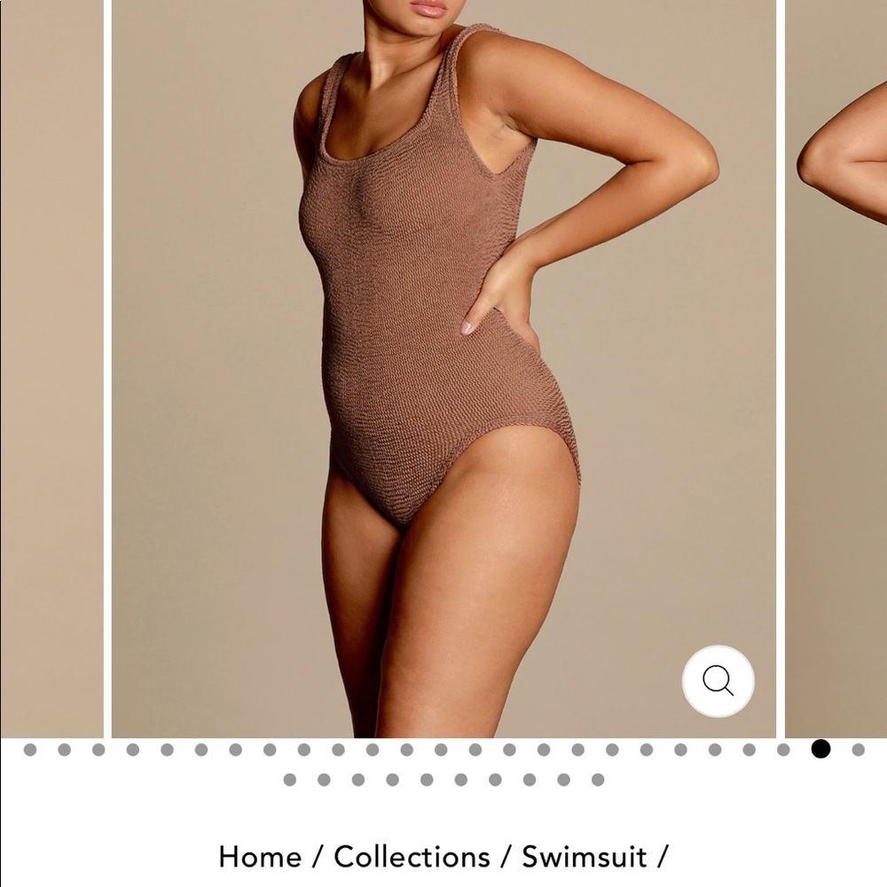 Hunza g square neck swim